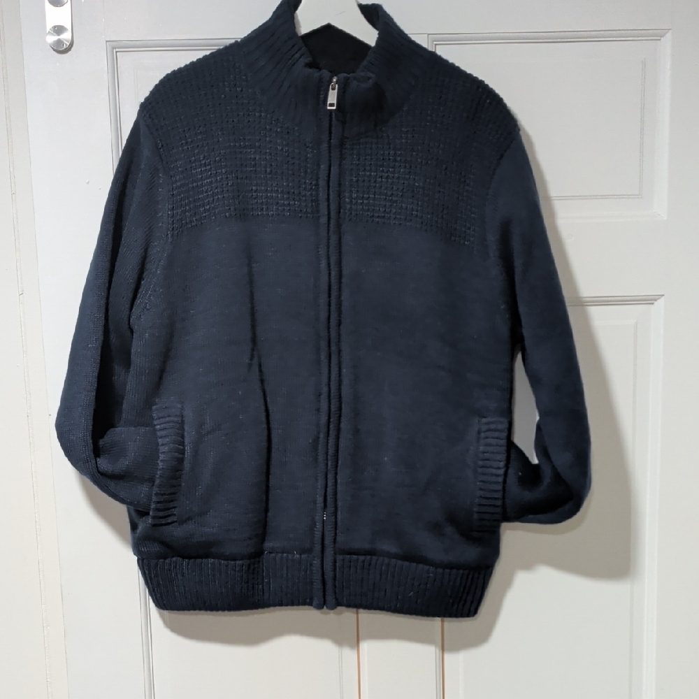 Coleman Men's Zip-Up Sweater Jacket - Navy Blue